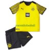 Maillot de Supporter BVB Borussia Dortmund Domicile 2021-22 Pour Enfant